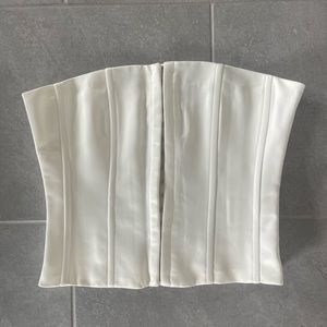 Danielle Guizio Satin Corset